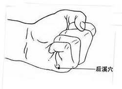 后溪穴 后溪穴